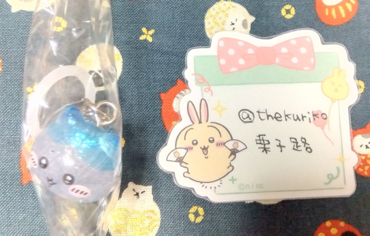 thekuriko's tweet photo. @0【交換】ちいかわパーク Chiikawa Park 入場特典 まめまめフィギュア チャームマーカー

譲→　ハチワレ

求→　うさぎ

郵送、後日都内(池袋秋葉原)での手渡しも可能です(日時要相談
検索でもお気軽にお声掛け下さいませ
宜しくお願いいたします! https://t.co/5XHq7E9LWC
