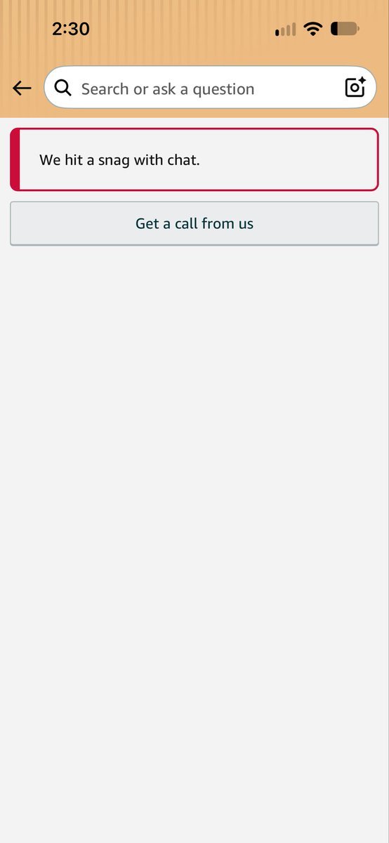 m0nkichu's tweet photo. Hello @AmazonJP @AmazonHelp your customer service chat seems broken and I can't request for a phone call because I'm in France. Please help me 🙏 https://t.co/XU3oKa4BnU