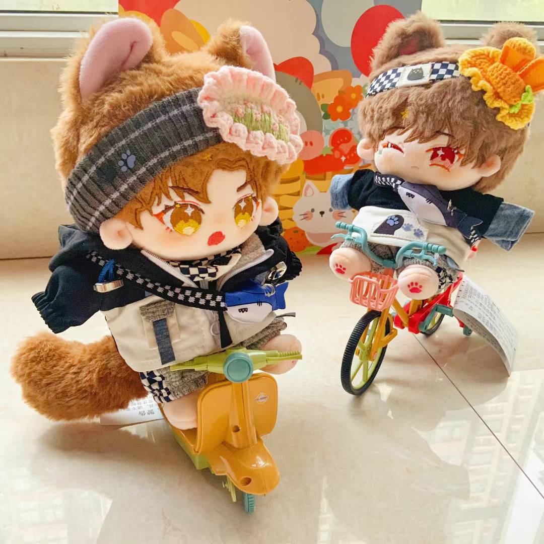 HengZeToys's tweet photo. 🛵Vroom vroom! We’re going for a spin!
Don’t leave us stuck in traffic 😼
Turn your original character into real‑life plush.
#20cmdoll #characterplush #cuteplush #softtoy
#animalearsdoll #hengzetoys https://t.co/TuX5PQIpLg