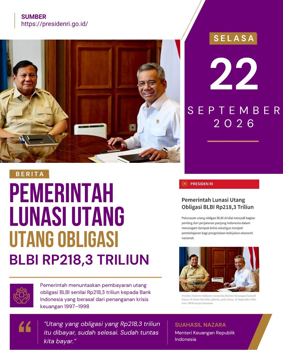 Arjunasaskara's tweet photo. @prabowoisme Kebajikan bangsa bermula dari keputusan kecil yang mengutamakan rakyat, dilakukan secara konsisten, dan dinikmati semua orang.

Utamakan Kepentingan Rakyat https://t.co/6p8Etw8cuV