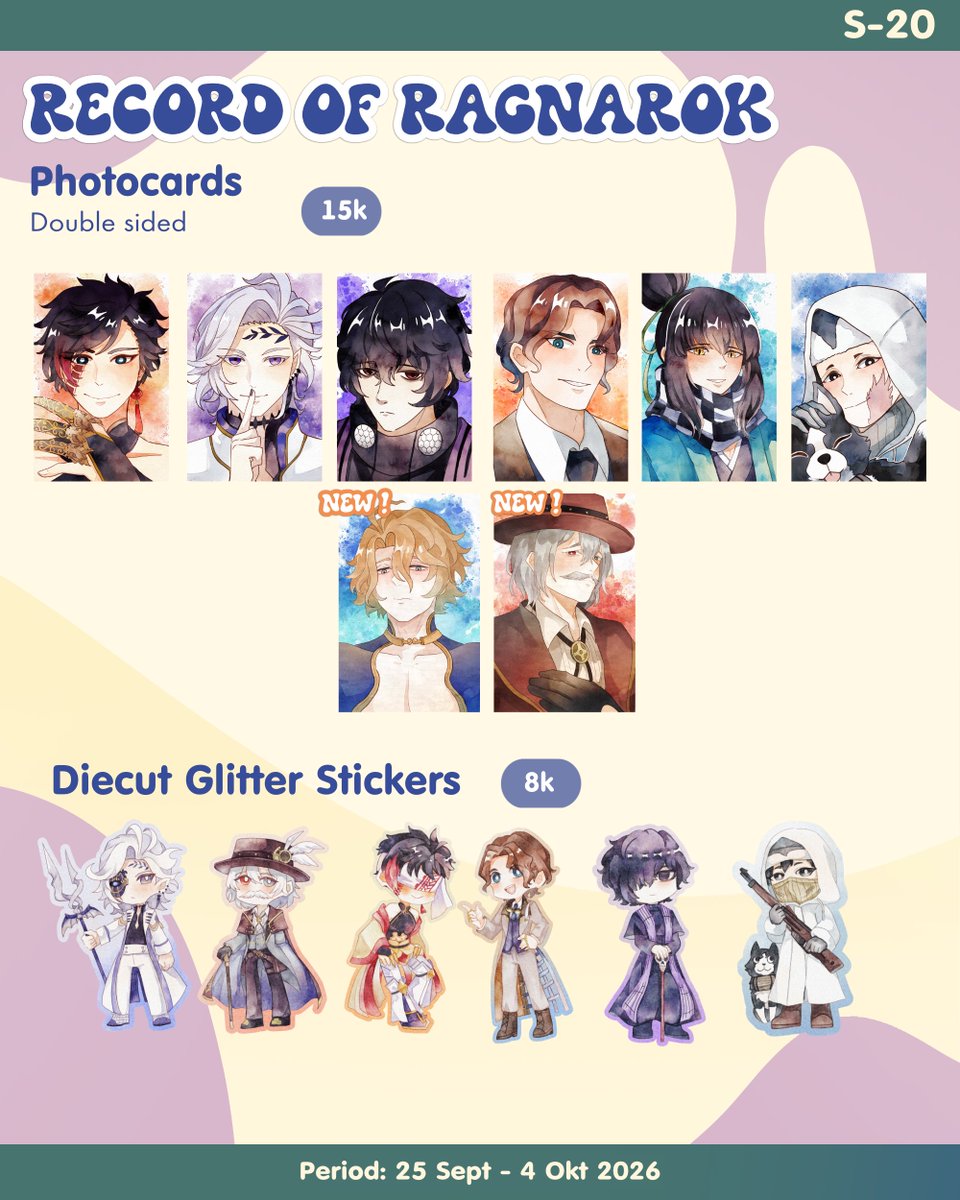 utsuyeet's tweet photo. [ Likes n RT appreciated! ❤️]  

Utsuyeet's #Comifuro23 Pre-Order Open! 
 
🛎️Pickup &amp; Mail Order (Both Days) 
⏳25 Sept - 4 Okt 2026 
🌠Fandom: Jaadugar, HSR, Genshin, ORB, ROR 
🔗PO link : https://t.co/GUbyQ7JXSz

#Comifuro23 #cf23 #comifuro23catalogue https://t.co/kM8L4NacOL