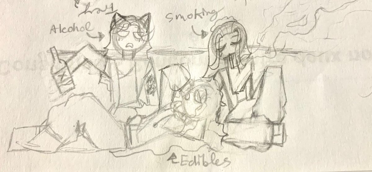 Rain_Alive_'s tweet photo. More #twjc doodles cuz I’m bored in class :/
#twst https://t.co/H4Mypy5I8y
