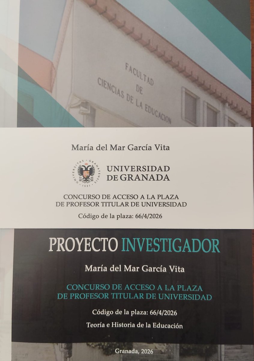 GIASEDH's tweet photo. Desde el grupo #GIASEDH felicitamos a nuestra compañera, la Profesora María del Mar García Vita por su nombramiento como Profesora Titular de Universidad en la UGR. Orgullosos de su excelente trayectoria docente e investigadora y de contar con ella en nuestro equipo. Enhorabuena. https://t.co/dD1dDV13iT