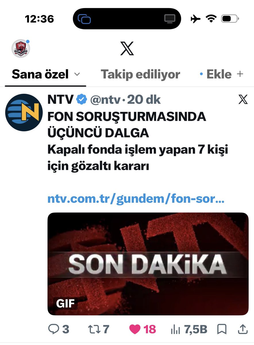 gokhanbilik1's tweet photo. 3 gün boyunca ❗️

açılışta Saat 10.01 de ❗️

Her gün ❗️TAVAN❗️a 

50 MİLYON LOT ALIŞ❗️

yollayacağım desem .. 

Kimse inanmaz di mi 👏👏👏

Fonculara peki ? 
Onlara nasıl ve neden inandınız 

Milyon kişi 15 Milyar usd emanet ettiniz 

Bir hiçe hiçliğe 

Ben ise doğruyu gösterdim hep 

Hep uyardım sizi foncu doncu dedim onlara 

Siz bugün olduğu gibi yine beni o zaman da dinlemediniz 

Şimdi de dinlemeyin 

Gösteriyorum işte ispat ederek 
#odas açık kısa short pozisyon 30 milyon lot 

Daha ne yapayım 

Aaaa pardon 
Bir de her gün 
Siz beni dinlemeyen 
Rt beğeni ricamı yerine getirmeyen 
Bana sallayan 
İtham eden 
Çamur atan 

Ücretsiz, bilgi analiz yorum paylaşma platformu olan HisseChat i indirmeyen 

❗️A TAKIMI❗️na gelmeyen

Kitle için 

Her gün Tavan’a 50 milyon lot alış yollayacağım 

Doğru ya unutmadan not alayım bunu 

Gamestop yapma şansı varken tepen tek kitle sizlersiniz 

Unutmayın 
Ne ekerseniz onu biçersiniz 

Zaten ne ektiyseniz onu biçtiniz 

Bak hisse 7 TL 

Şaka gibi 

4 KAP❗️haberi yolladı hepsi bir birinden güzel 

Venezuela diyor 

Doğal Gaz 
Petrol diyor 

Özbekistan diyor 
Altın Gümüş Antimuan diyor 

Sen peki ? 

Sen ne diyorsun ? 

Pazarlamacı Gökhan diyorsun 

O yüzden işte 

Allah’ından buluyosun 

Adalet Birlik 🇹🇷 Gökhan Bilik
❗️A TAKIMI❗️#hissechat
Takip et 👉@HisseChat 

Tıkla indir 👇

Android:
https://t.co/G1T1Gg2EIu

Apple Store:
https://t.co/dz7XPtiwoc