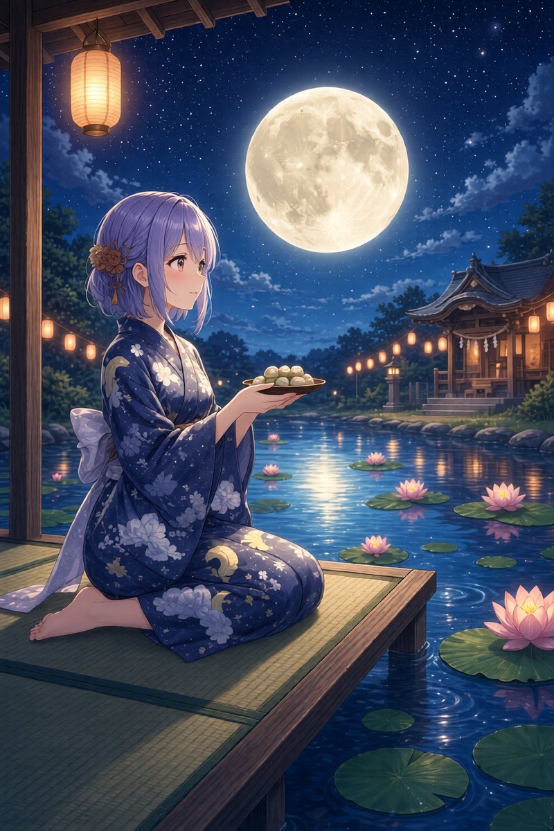 SoraSelectShop's tweet photo. 中秋の名月
#満月 #月見 https://t.co/9jQ8vGxVho