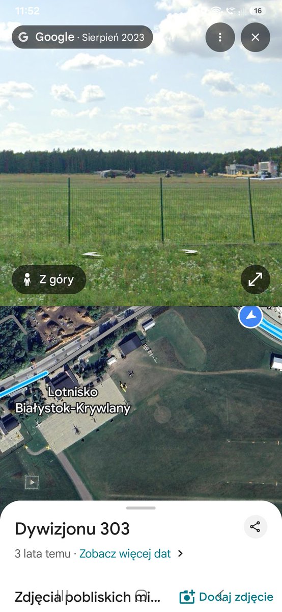 KrzPaa's tweet photo. @AwDitrich Białostockie Krywlany nie są zamazane a ze Street View widać co tam stoi 🫣 https://t.co/9AdI8wCOwR