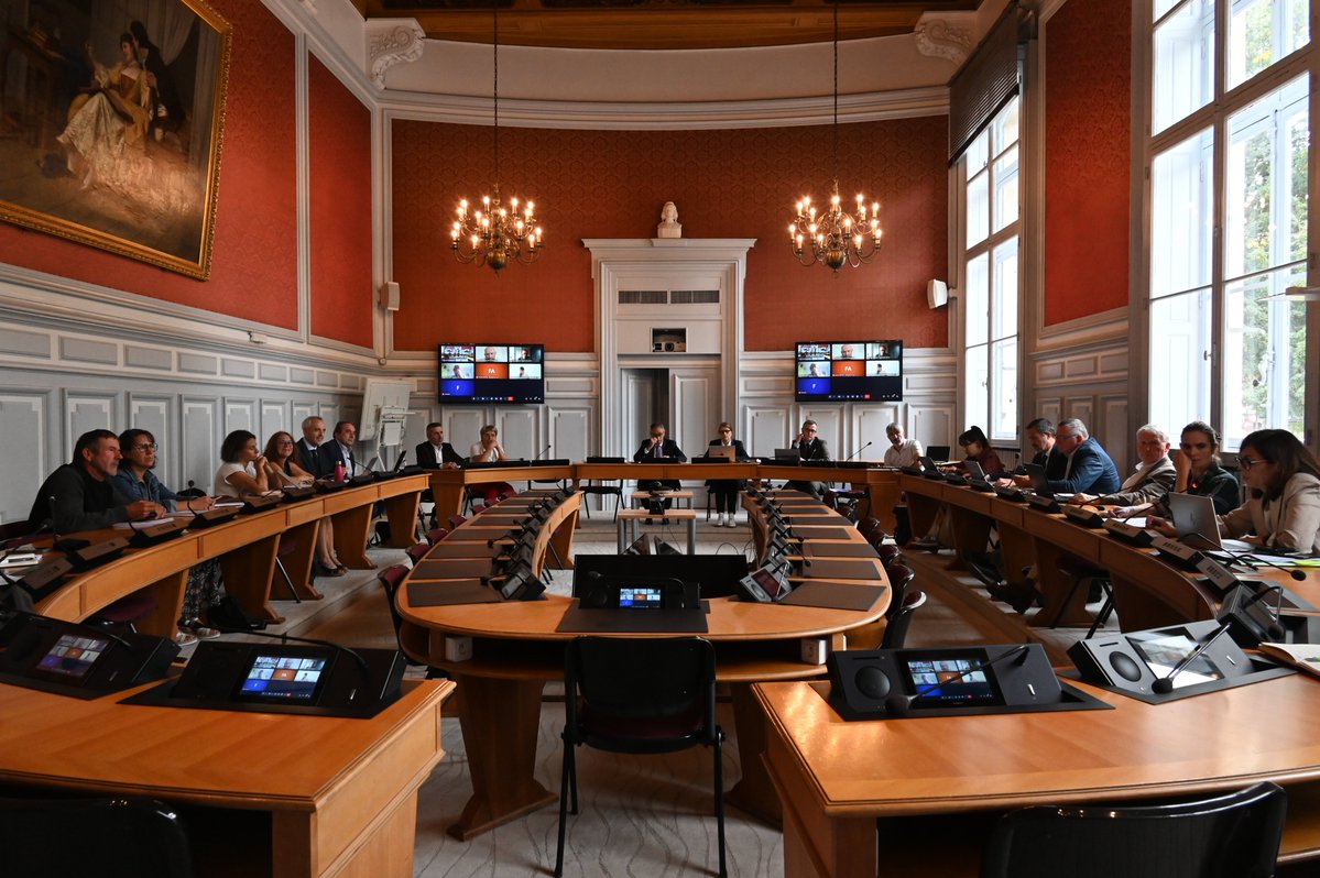 Image de Préfet de région Auvergne-Rhône-Alpes et du Rhône : #Sécheresse | La cellule départementale sécheresse s’est réunie sous la présidence de M. Fabrice ROS