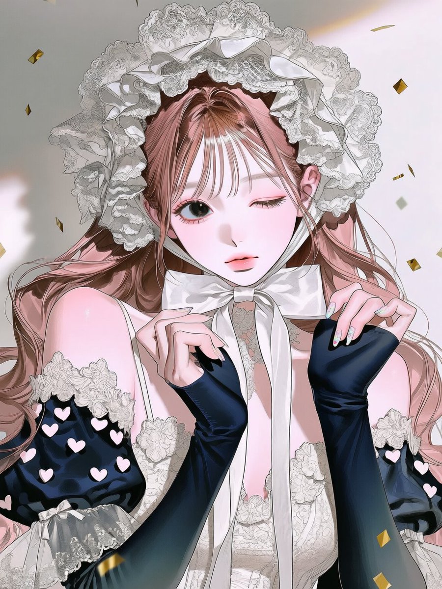 canyu_c's tweet photo. 화이트 고딕 프롬 공유

elegant gothic-lolita outfit,elaborate white lace dress,oversized white neck bow,long ribbon tails,low-cut bodice,narrow shoulder straps,exposed shoulders,dark navy and charcoal long sleeves,white lace cuffs,pastel pink and white heart and bow ornaments,lar https://t.co/LpsFqu9v0T