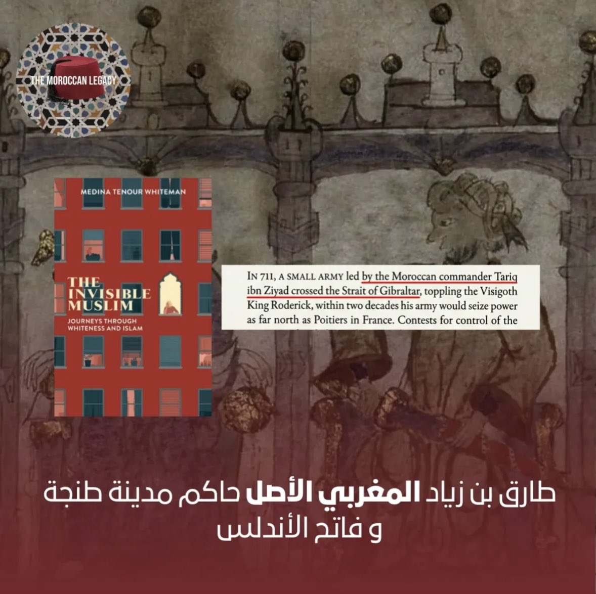KTlmecani44536's tweet photo. @Algeria_FC Tariq Ibn ziyad le marocain originaire du Rif a Temsamen puis gouverneur de Tanger. https://t.co/pCkDY35ihm