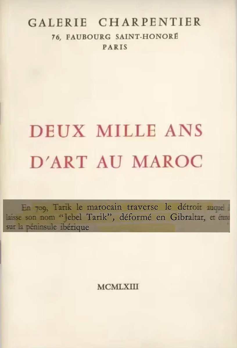 KTlmecani44536's tweet photo. @Algeria_FC Tariq Ibn ziyad le marocain originaire du Rif a Temsamen puis gouverneur de Tanger. https://t.co/pCkDY35ihm