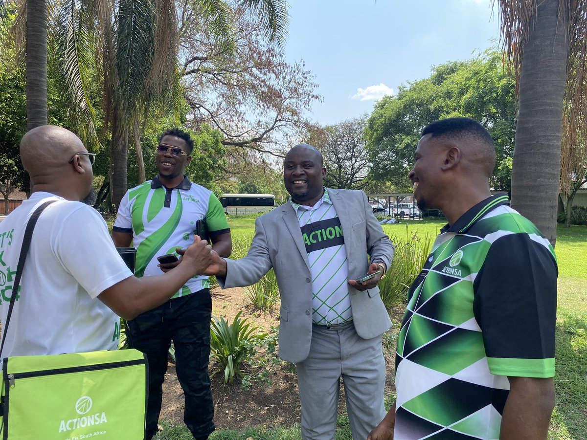 MbahareKekana_'s tweet photo. We are in Madibeng Municipality today for our Councillor Candidates’ Induction, meeting the team that is ready to step up, serve residents and fix Madibeng #LetsFixNorthWest #VoteActionSA #ItdTimeForAction https://t.co/u6GbIsVHNG