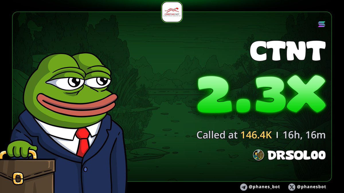 drsolgq's tweet photo. $ctnt rocking up with over 2.3x up from my alpha signal on TG 📲

CAA>>
41RgtUg6VDvAm37UeHEhopzuJYJFJmf4BCtHsf5ppump

#solana #robinhood #memecoin #ctnt https://t.co/R5EOUcpZzL
