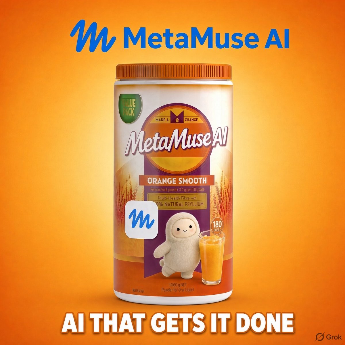 turbo_bws's tweet photo. When Zuck said Muse handles all your business, he wasn’t kidding!
#Muse #Meta #AI #MuseAI #AIagent
#Metamucil #MetaMuse #Zuck #GetItDone https://t.co/51ZdsTT0Bp