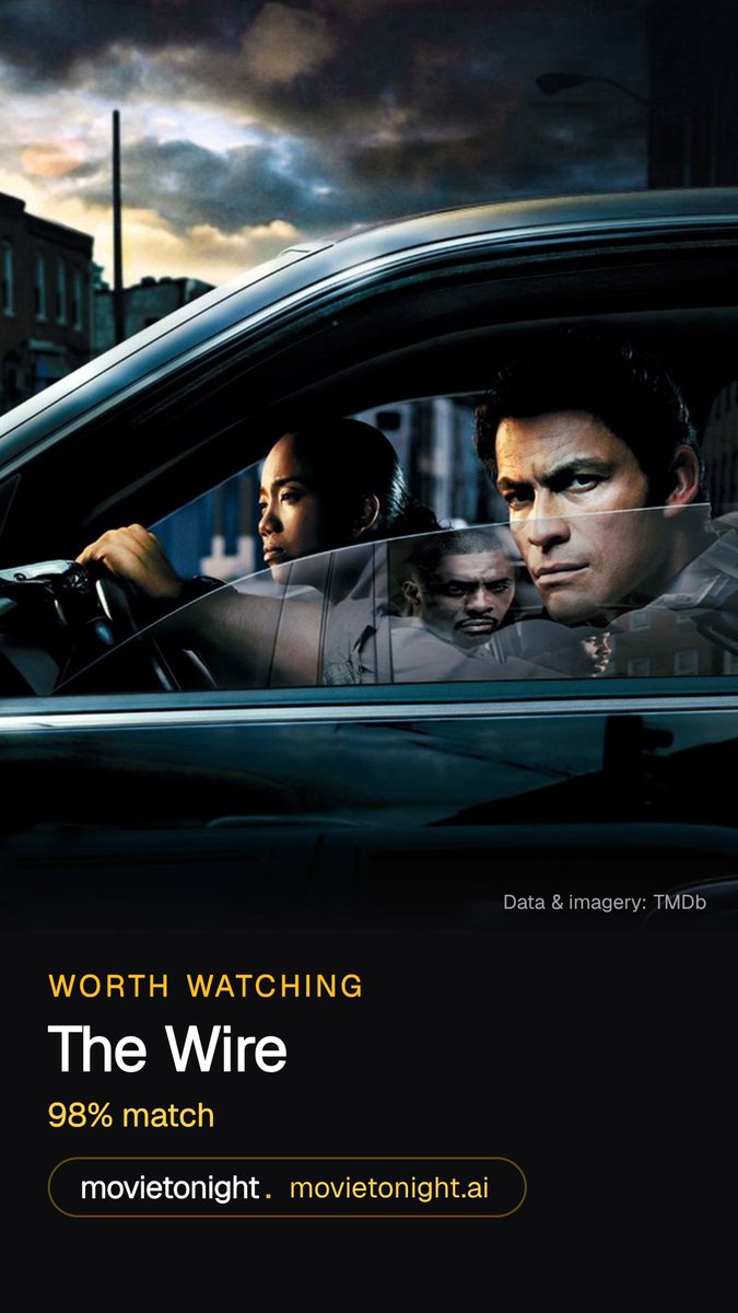 Next_frme's tweet photo. @mudryk_jr I would say The Wire and The Sopranos https://t.co/YdpcYiaJhn