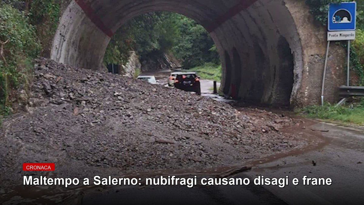 LIRATV's tweet photo. Violenti nubifragi hanno colpito il Salernitano, causando allagamenti e smottamenti. Sulla SP 562 Mingardina il transito è chiuso dopo uno smottamento. Tecnici della Provincia attesi per…

👉 Approfondisci sul sito o su Liratv Play

#eseiprotagonista #capaccioPaestum #Cilento https://t.co/9z5b1rHkIS