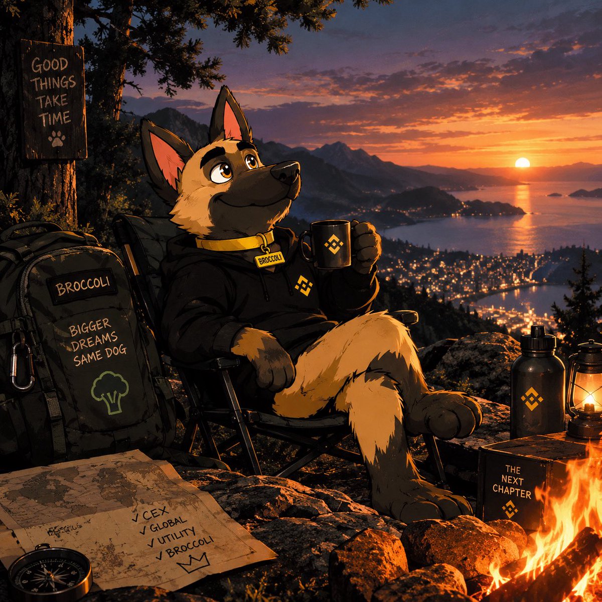 broccoli714bnb's tweet photo. No matter how far the road takes us, we keep moving forward.

One dog. One community. One story. 🐕🥦 https://t.co/sDanFKxYzV