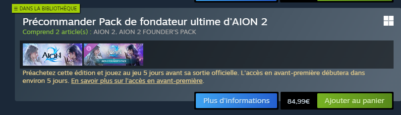 Fekah_'s tweet photo. On m'a give un pack fondateur ultime d'AION 2 à faire gagner en giveaway 😎
Je vais donc en offrir un ici - 
Pour participer : Like + RT + Follow @Fekah_  

Tirage au sort dans 48 heures -

Good luck les bg 🫰 https://t.co/Wn8yE2c258