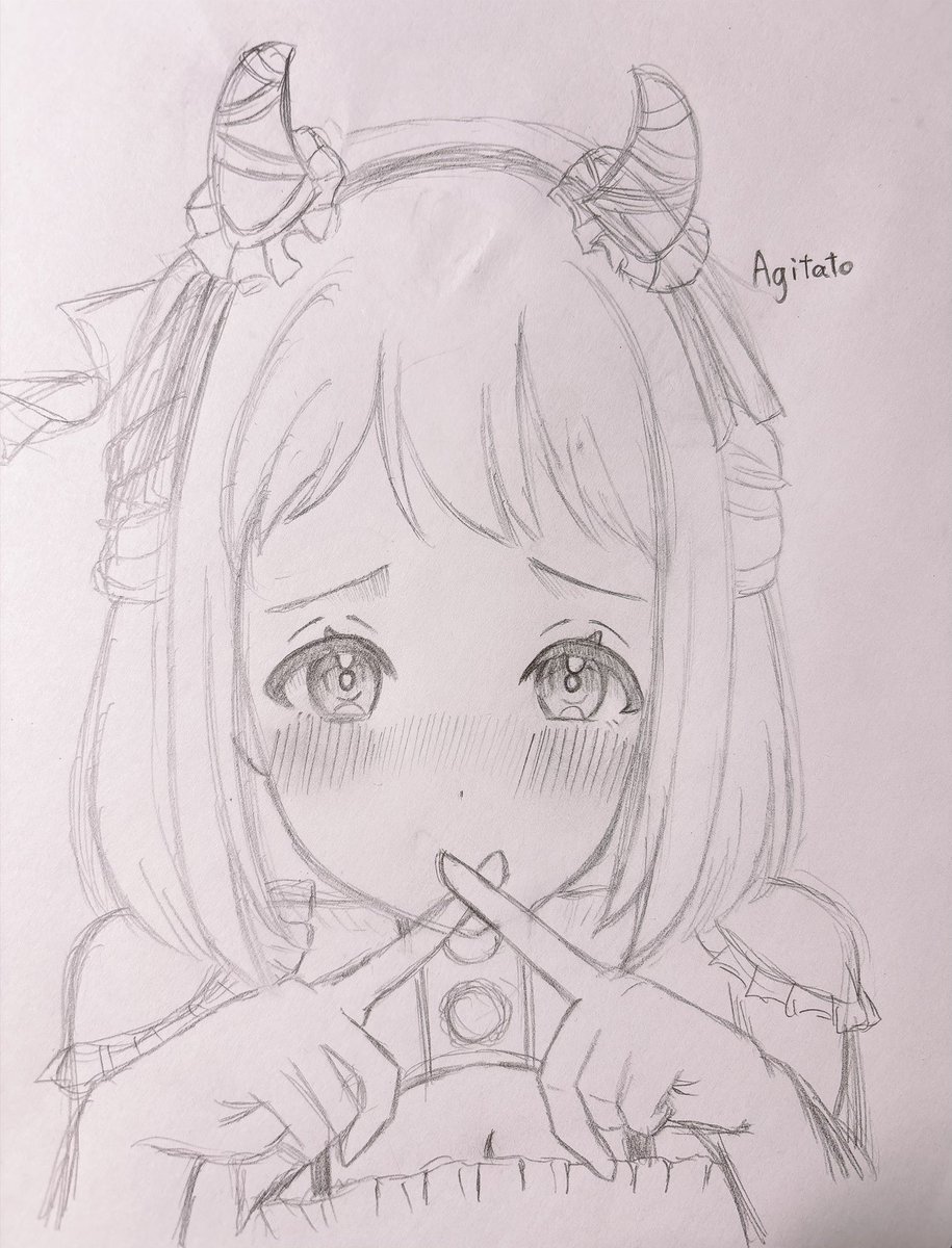 pal_1227's tweet photo. 指怪我してても！気合いがあれば描ける😇
Agitatoリーリヤ落書き(⃔ *`꒳´ * )⃕↝
手の練習しなきゃな https://t.co/6Hgspri1Vg