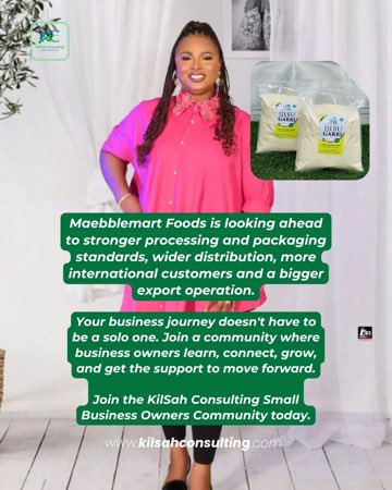 KilsahC's tweet photo. Small Business Community Spotlight!

Today, we’re spotlighting community member #MaebbleMart.

Connect, learn, collaborate, gain visibility, and access new opportunities with the KilSah #SmallBusiness Community.

Don’t build alone. Join us 👇🏾
https://t.co/AsBt16IyFX

#Kilsah https://t.co/xaXpRJjFDK