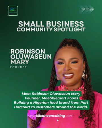 KilsahC's tweet photo. Small Business Community Spotlight!

Today, we’re spotlighting community member #MaebbleMart.

Connect, learn, collaborate, gain visibility, and access new opportunities with the KilSah #SmallBusiness Community.

Don’t build alone. Join us 👇🏾
https://t.co/AsBt16IyFX

#Kilsah https://t.co/xaXpRJjFDK