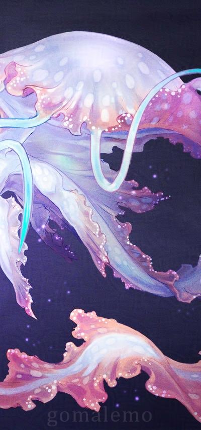 goma_lee's tweet photo. 『竜とけもの図鑑』 海エリアより -カイゲツリュウ- https://t.co/3xLUR3EY3n