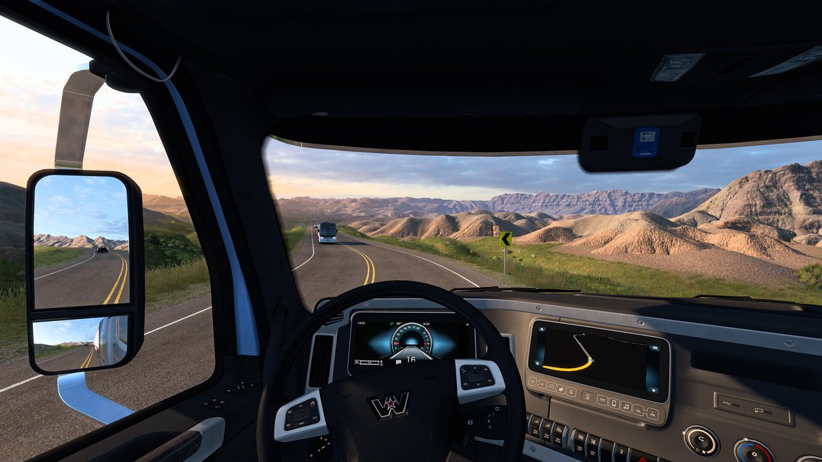 spielemagazin's tweet photo. 🆕 American Truck Simulator: South Dakota DLC jetzt verfuegbar
🔗 https://t.co/NYp7jELxZy
📢 SCS Software erweitert die virtuelle USA um den Mount Rushmore State....
#americantrucksimulator #southdakota #scssoftware #dlc #simulation https://t.co/0dYOZMl5Cx
