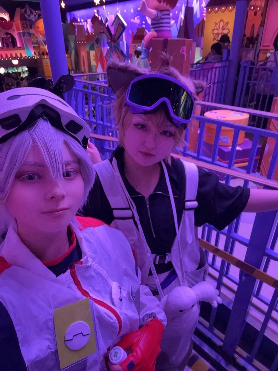 fay_fay_25's tweet photo. 9.22 Dハロ楽しかった！！
次はベイマックス乗るぞ( ꕹ )
 #Dハロ仮装2026  #Dハロツイステ https://t.co/Q8kuJ4qtXK