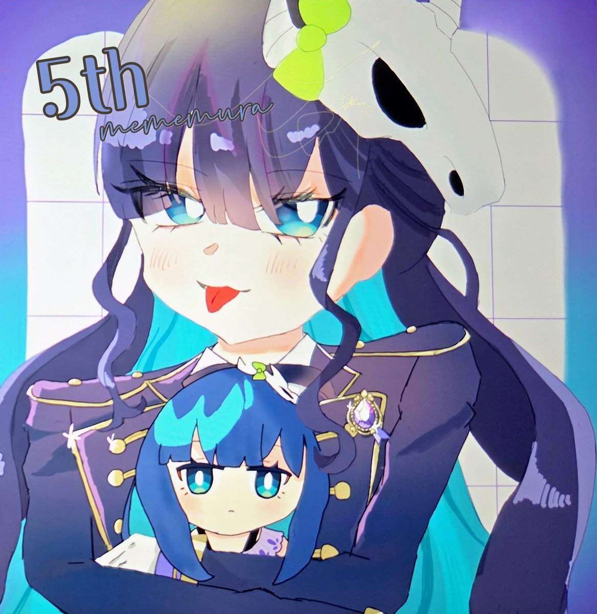 Q0iiwUqGfC28748's tweet photo. 大遅刻ですが5周年絵です！これからもずっと応援しています✨️
#めめもりアート #めめ村5th https://t.co/6qmGbEmEUM