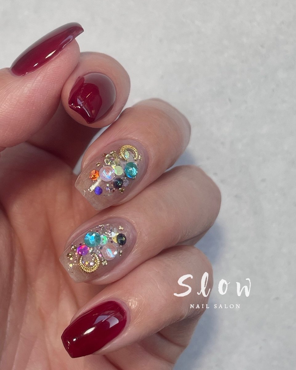 NailsalonSlow's tweet photo. 詳細はこちら↓（ネイルブック）
https://t.co/aDqLwrUnes https://t.co/UD3jr1f52e