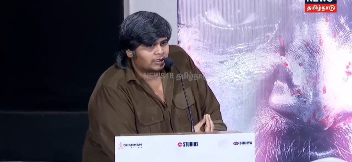 Its_dhanushxx's tweet photo. #Dorothy script was written keeping #Vijay and #Ajith in mymind. 

They were actually the first ones I narrated the story to, and both of them really loved it. But unfortunately, due to date issues, I couldn’t make the film with them. 
                      ——— @karthiksubbaraj https://t.co/VIY3Do80Mu
