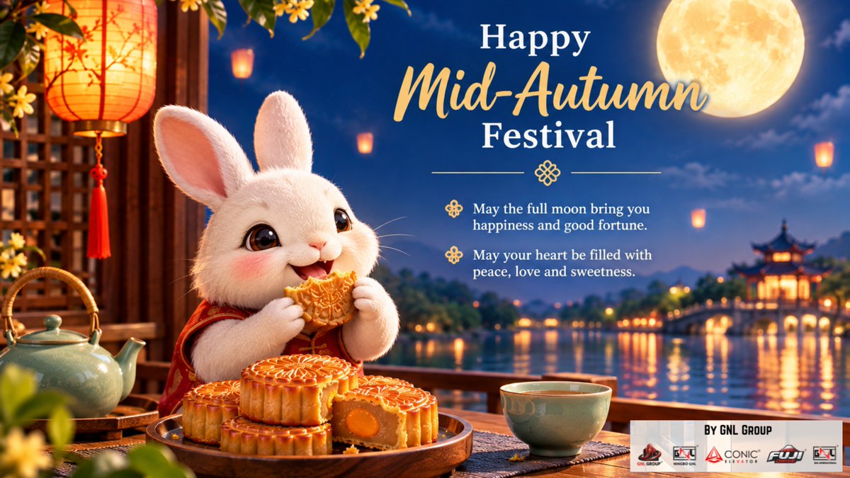Ningboconic's tweet photo. 🌕 Happy Mid-Autumn Festival! 🌕

Wishing you and your loved ones a night filled with bright moons, sweet mooncakes, and even sweeter reunions. 🥮 https://t.co/2w2rqpy5Ci