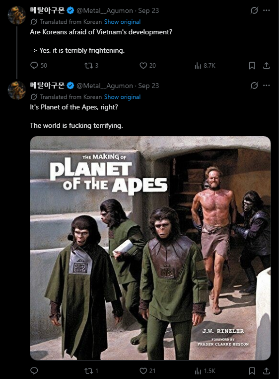 leduc0129's tweet photo. Imagine hiding behind an AI-slop dinosaur pfp and a paid blue checkmark just to spew cheap, racist ragebait for a crumb of attention. Pumping out over 10,000 posts in a single year while desperately begging for mutuals shows just how pathetic your need for validation is. https://t.co/jVyJVjxYyd