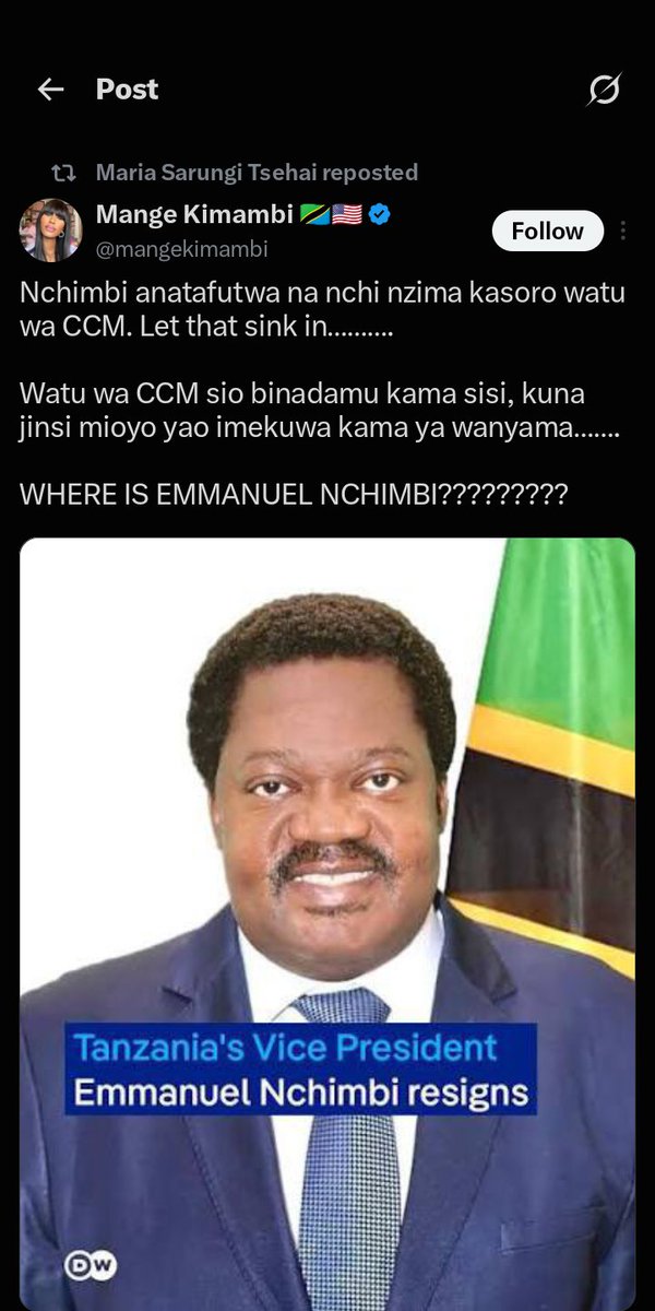 Hedifaida's tweet photo. Wanafanyiana unyama na ukatili wa viwango vya kishetani wao kwa wao . Na bado kuna wanao jidanganya wako salama kwa sababu ni machawa wa mama , Leo waziri mkuu anapigwa biti na fala tu na anaufyata . Acheni usenge nyie ccm ,tu fight Tanganyika yetu irudi ? https://t.co/ePOV36uEVR