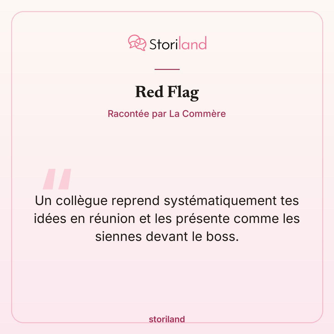 storiland_app's tweet photo. Vous avez d’autres red flags au bureau ? 

Balancez-les ici 👇🏾
https://t.co/TCuZwQBgYA

#stroriland https://t.co/w4XGovbS2A