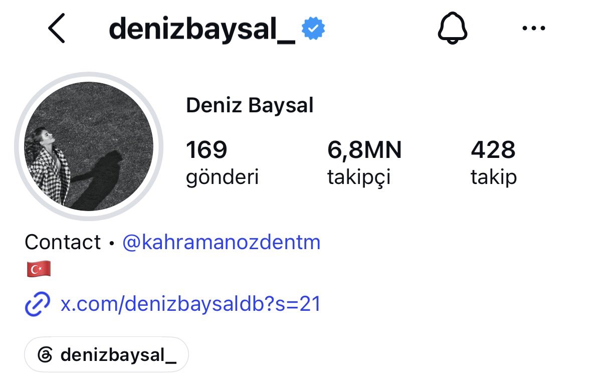 TvDunyasii's tweet photo. #TaşacakBuDeniz’in Esme’si Deniz Baysal, İnstagram hesabından Yurtçu soyadını kaldırdı. https://t.co/C3554RMl25