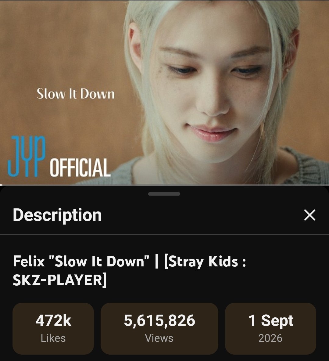 FelixFancam's tweet photo. Cheer up for Felix solo and fancam.🤗

Slow It Down 🔜 6M views
🧡 https://t.co/m1t8Xko97I

S-Class Facecam 🔜 1M views
💙 https://t.co/KRKcO9R845

Playlist https://t.co/yKa6V9EDAo

#Felix #필릭스 #StrayKids_Felix #스트레이키즈필릭스 https://t.co/0k6bsa72El