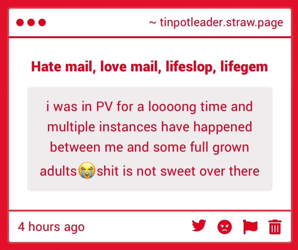 StopRobloxMyths's tweet photo. oh tell me about it 😭 project vorbeckia is nothing but a miserable bunch of 19-20 year olds who think their entire value is dependent on what the admins think of them, and i think that’s quite sad. they’re all lonely and mentally unwell and this is what they get in return https://t.co/Lgei5HRc9y