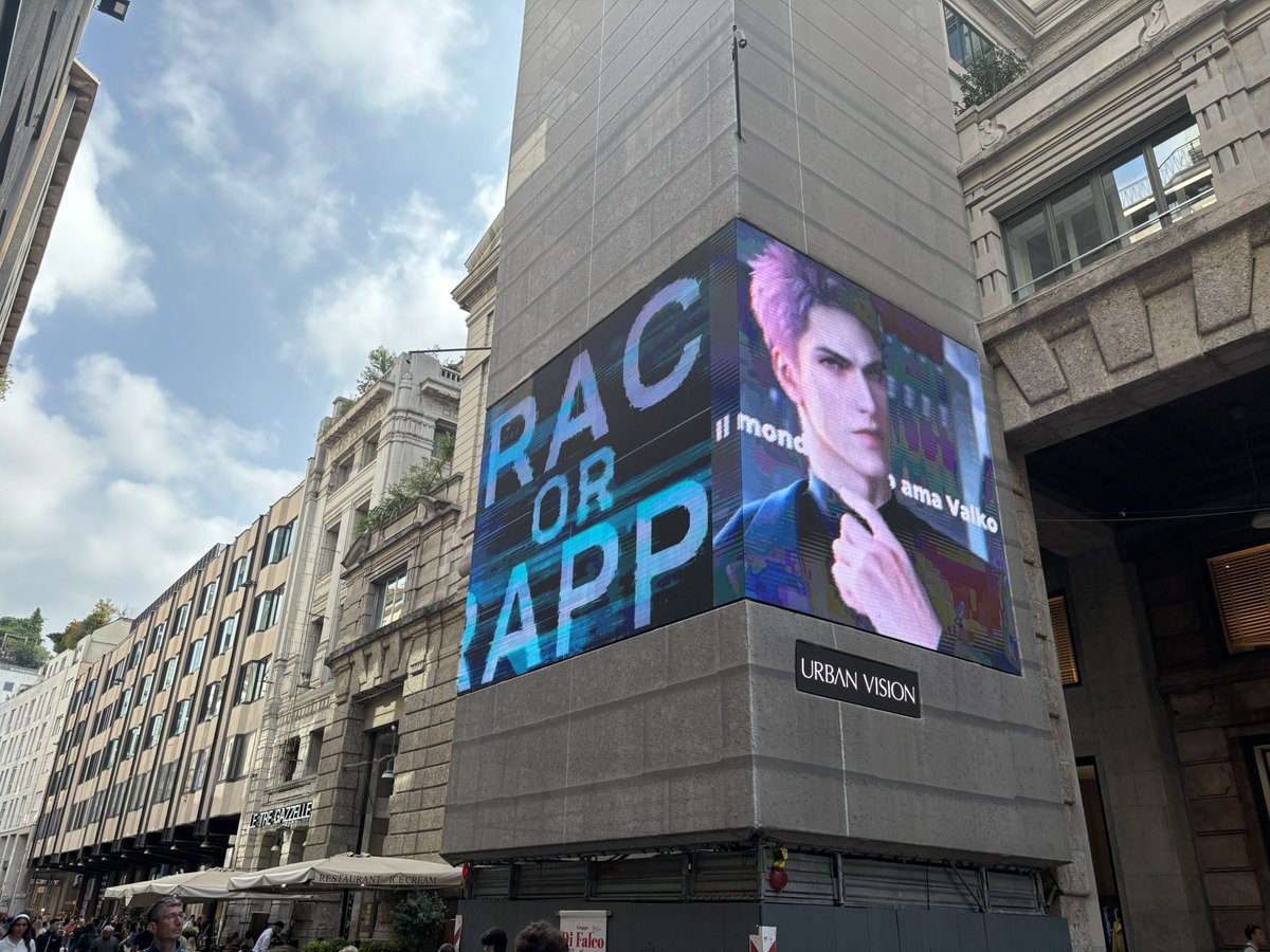 orchideadeadoo's tweet photo. HUGE thank you to @LettersforValko and the anonymous lily for organising this billboard here in Milan! 🫂💚

thank you so much for bringing valko to my city 
it’s not a fashion week without our iconic fluffy chairman ☺️

come home soon valko! 🍫

#全世界都爱敖尹 #全世界都在等敖尹 https://t.co/cpTTKzlDMf