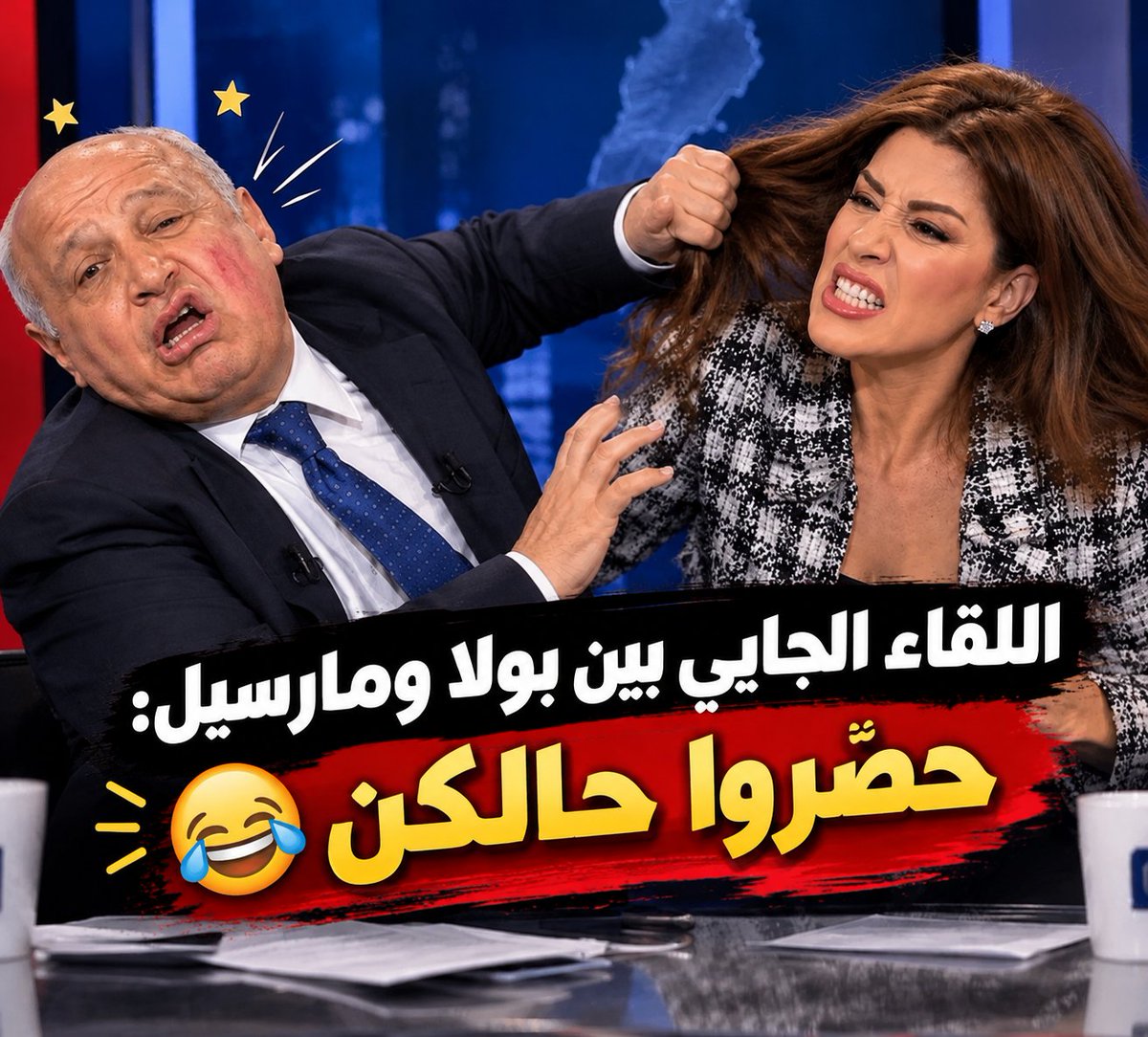 LynnItani98's tweet photo. اللقاء الجايي بين بولا ومارسيل: حضّروا حالكن 😂 
#مارسيل_غان #بولا_يعقوبيان #لبنان https://t.co/b7KjpUtPf9