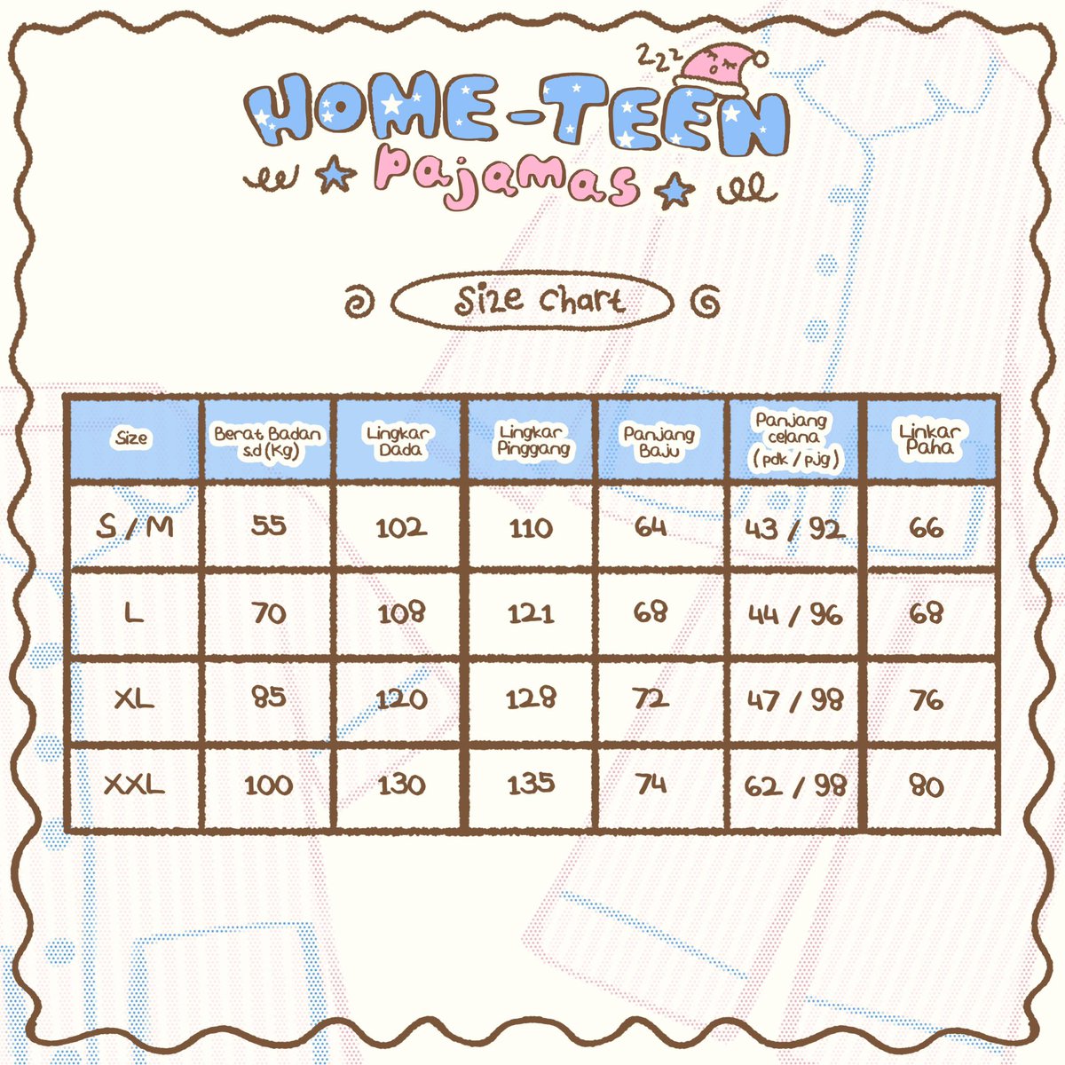 jajanbarengmj's tweet photo. Pre-Order Home-Teen Pajamas by JajanbarengMJ☁️

⌗ PO Period : until 05 October 2026.
⌗ Price 195.000 - 245.000
⌗ Available 3 Version / 13 Design
⌗ Order Link : https://t.co/EL2A0EZc0E

✈︎ WW GO feel free to DM

Don’t miss it ˙𐃷˙ https://t.co/jDajNg3V9D