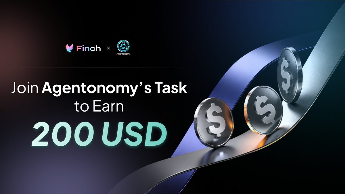 FinchTechAI's tweet photo. 🔐 New Task live on Finch: Agentonomy, from @AgentonomyXYZ 

Handing an agent a wallet is easy. Making sure it can only spend what you actually authorized is the hard part — and that's what Agentonomy is building in public: explicit authority, spending limits, verifiable execution.

➜ Follow them on X
➜ Repost or quote the two posts linked on the task page

💰 200 USDC pool · 2 USDC each, 100 slots
⏰ Opens today, closes Oct 8, 04:00 AM UTC
https://t.co/27uxaRylWB