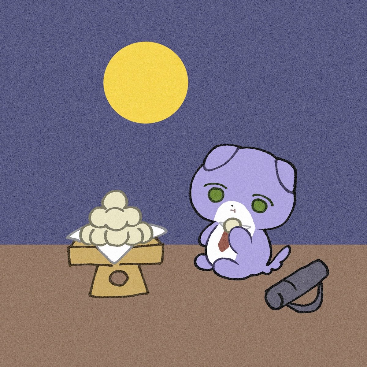 umi_ssr's tweet photo. 🎑お月見⚔️たうん🎑 https://t.co/8ZUFgvX4G8
