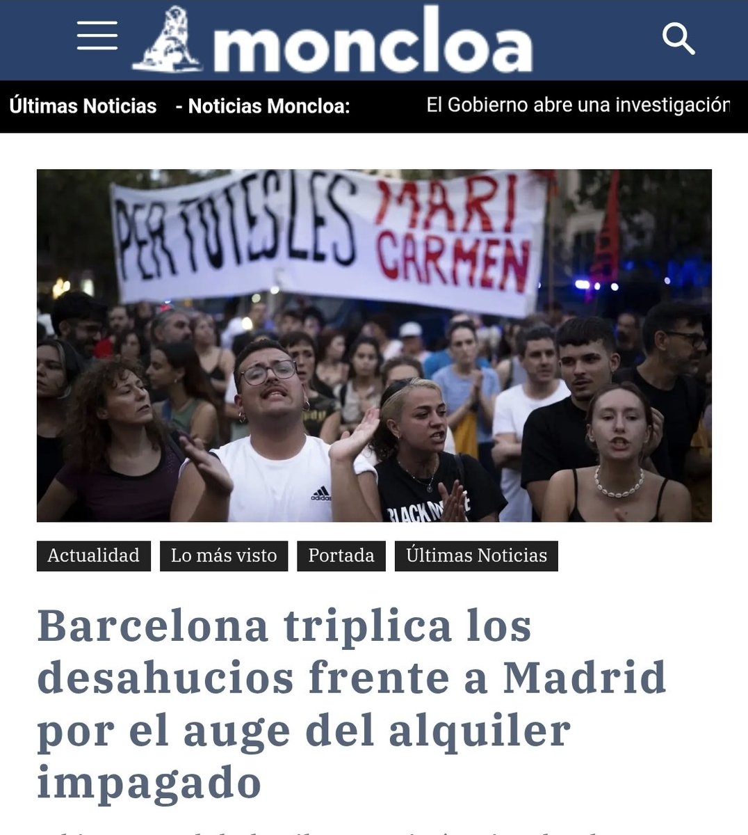 dlacalle's tweet photo. A ver si lo entiendes 
La izquierda caviar está (ahora) indignada con los desahucios excepto en Barcelona, donde son el triple que en Madrid. 

Pero la culpa es de Ayuso y de la derecha que no gobierna ni en la nación ni en Barcelona.

Anda ya. https://t.co/VLpc8OqaXB