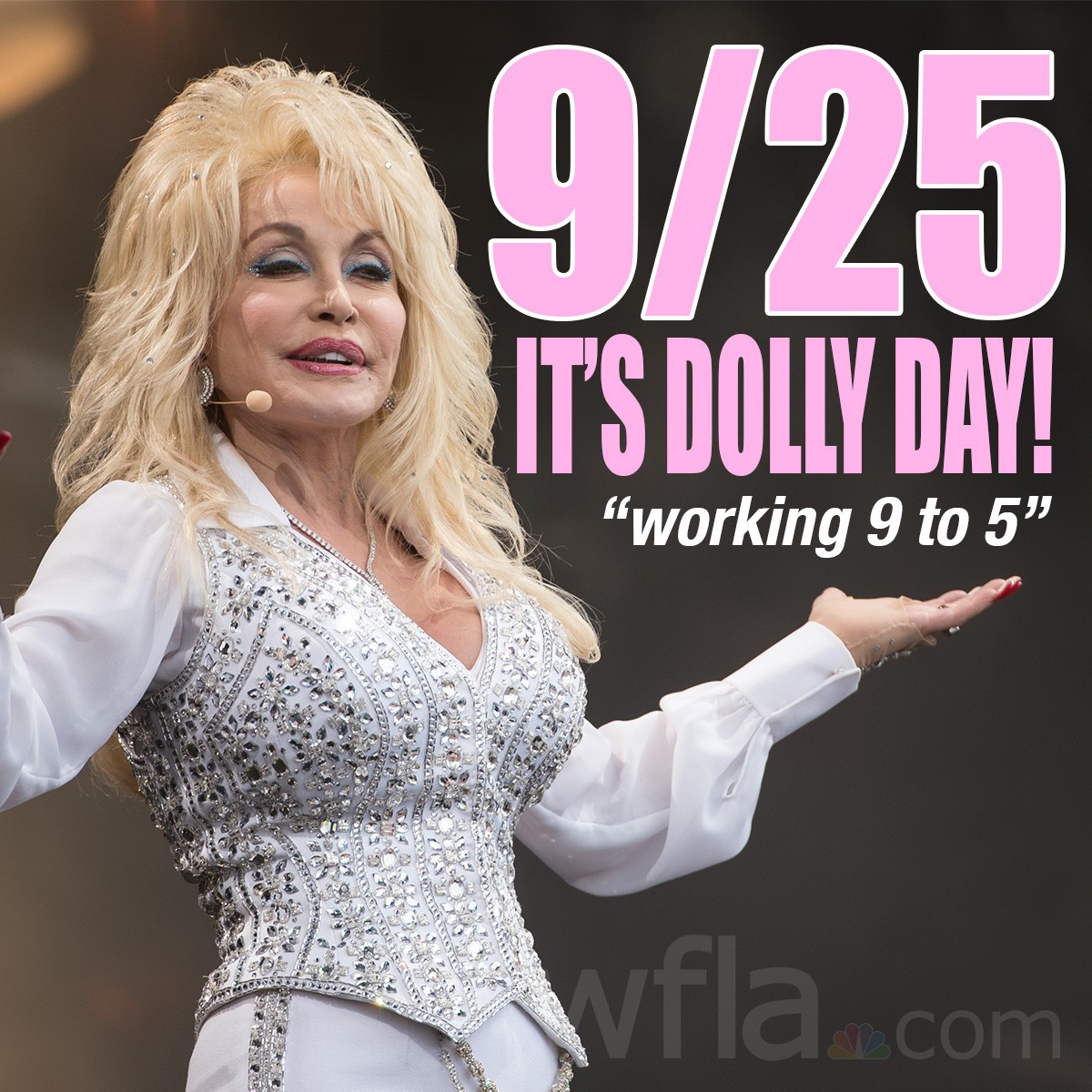 WFLA's tweet photo. "WORKING 9 TO 5": Pour yourself a cup of ambition in remembrance of the incredible Dolly Parton to celebrate her legacy today! https://t.co/5g8Yqagv8Y https://t.co/tqHEVBtUw9