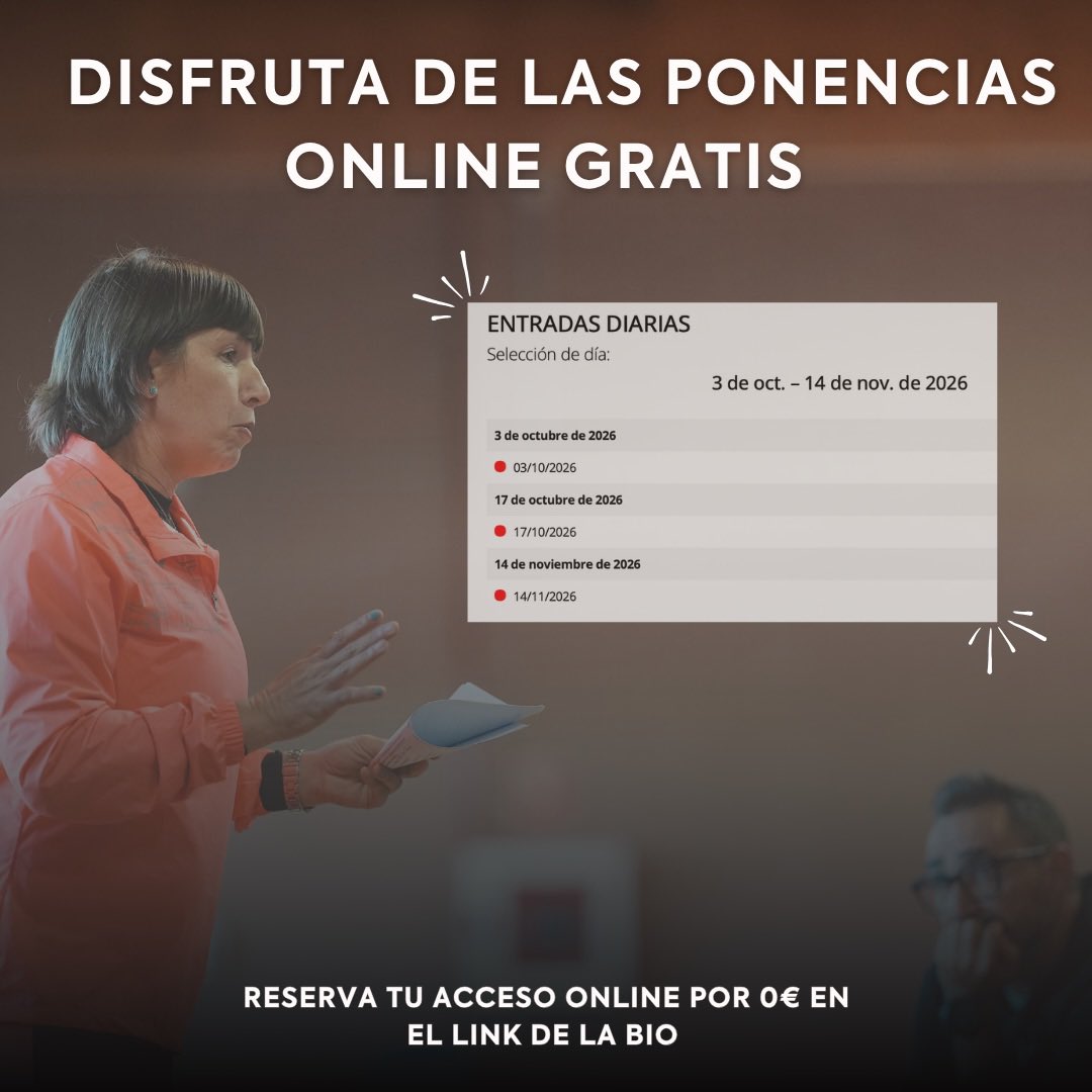 atletismoRFEA's tweet photo. 👉🏽En una semana comienzan las sesiones del Club de Entrenadores 2026

🗓️ Tres fines de semana 
🌍 Entrenadores nacionales e internacionales
💻 Ponencias online GRATIS para todos los entrenadores con licencia nacional RFEA

Reserva tu acceso por 0 € 👇🏽

🔗 https://t.co/umE5NAkrdu https://t.co/18fVjmjV7k
