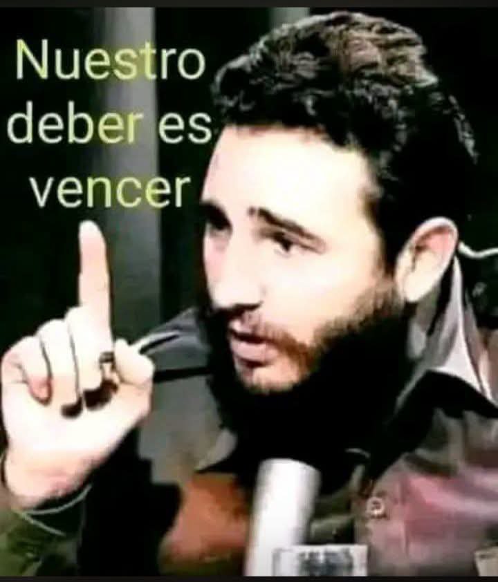 maure92552's tweet photo. Y lo haremos Comandante 👊🏻🇨🇺‼️‼️‼️‼️ https://t.co/kMm8qOAXqB