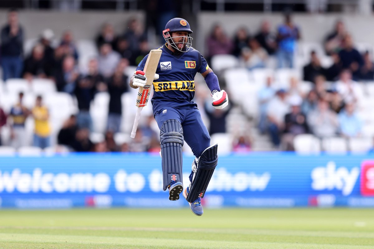 graynics's tweet photo. The Flying Match Winner. It was a stunning, match-defining century from Kusal Mendis as Sri Lanka levelled the ODI series.

@KusalMendis13 https://t.co/vT0DO6MIPY