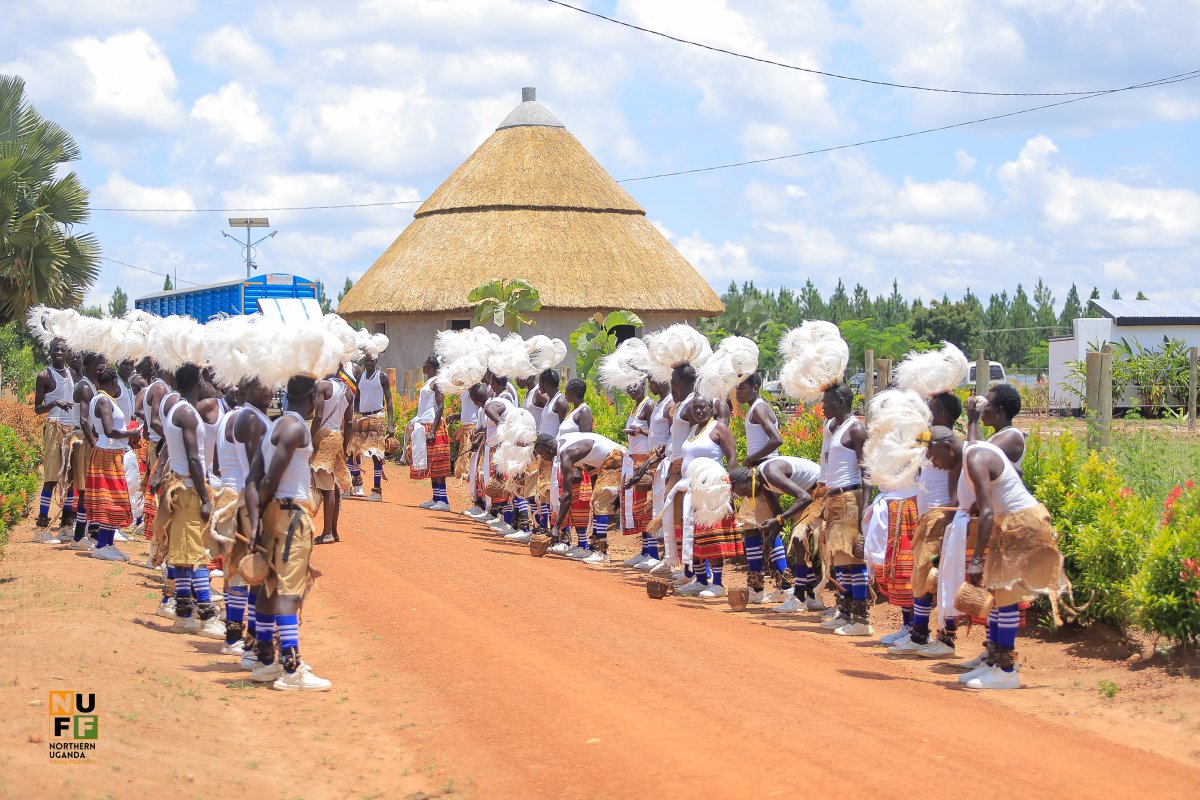 fourthmediaug's tweet photo. Partners:

The NUFF 2026 Launch came alive with rich cultural displays at Tegot Farmstead today - a vibrant showcase of Northern Uganda's heritage, music, and dance kicking off the countdown to December's festival 🥁💃🏾
@norbertmao @RealBeaMao @LadyTEGOT 

#NorthernUgandaFarmFestival2026