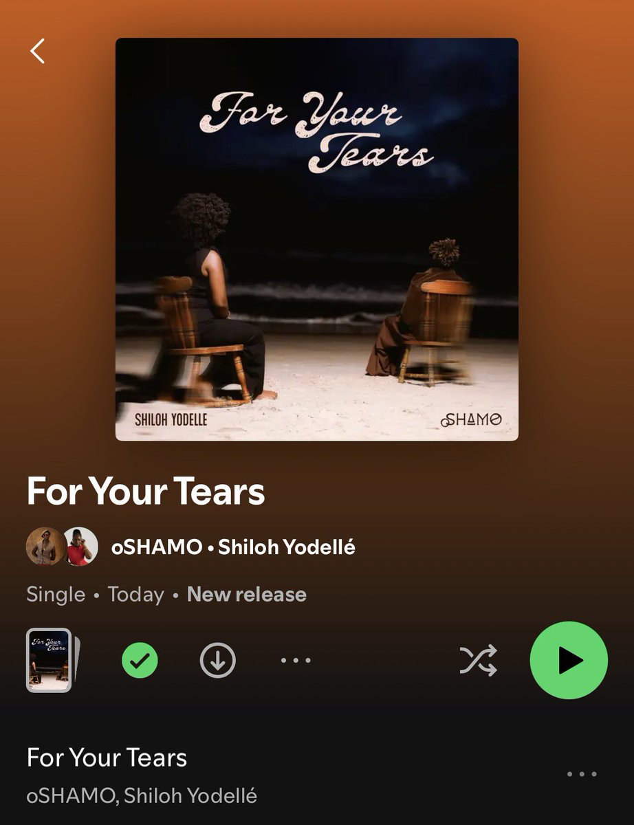 noxgenre's tweet photo. ๐จ oSHAMO & SHILOH YODELLE DROP โFOR YOUR TEARSโ ๐ค๐ถ
They continue to showcase their chemistry with another hit ahead of their joint project, following โStars Misaligned.โ
๐จ OUT NOW ๐จ
#oSHAMO #ShilohYodelle #ForYourTears #NewMusic #NXGApproved https://t.co/9L6YT3OwTn
