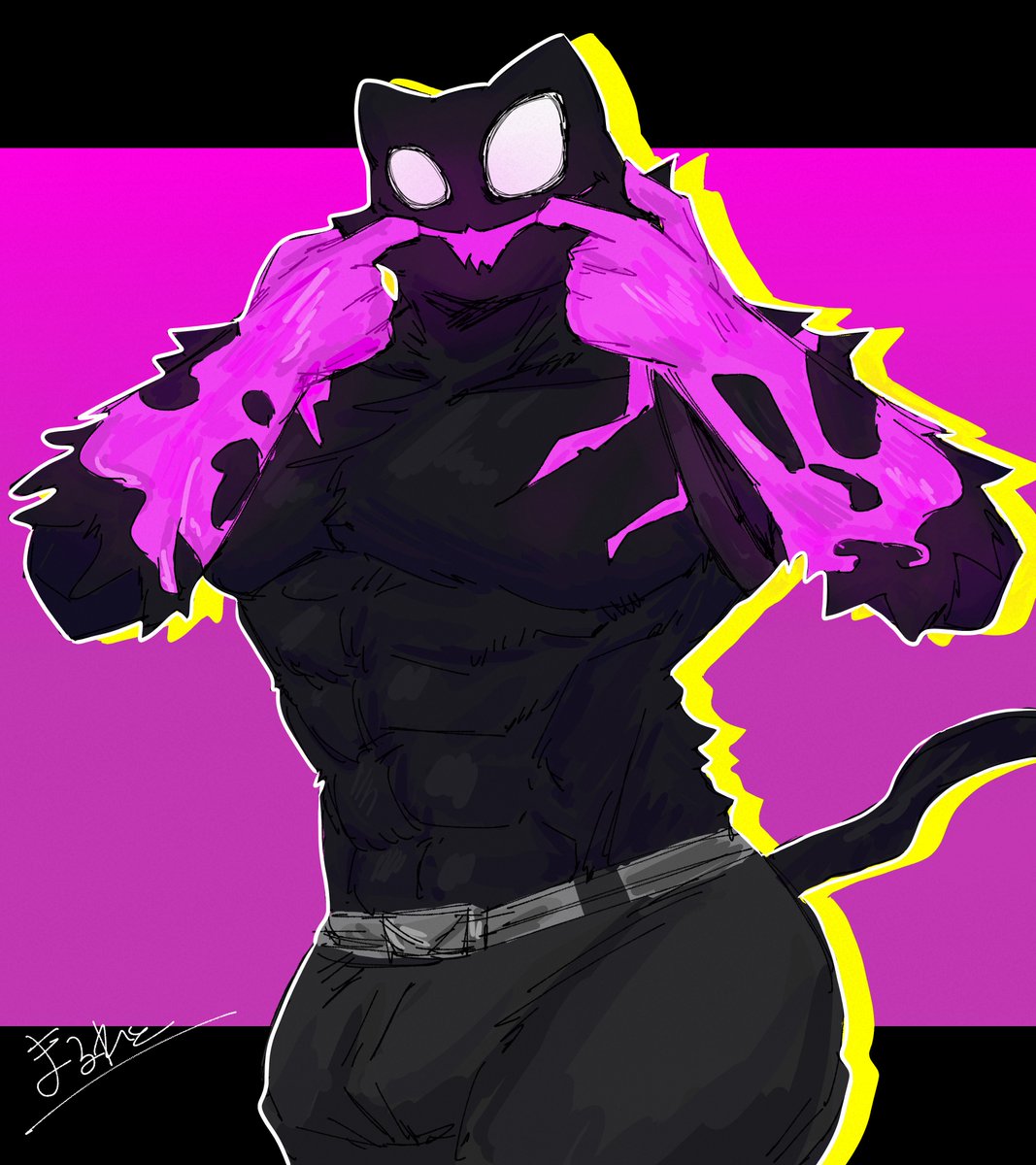 marureto420's tweet photo. Phantom🐱　#FortniteArt https://t.co/pijXgv3LGT